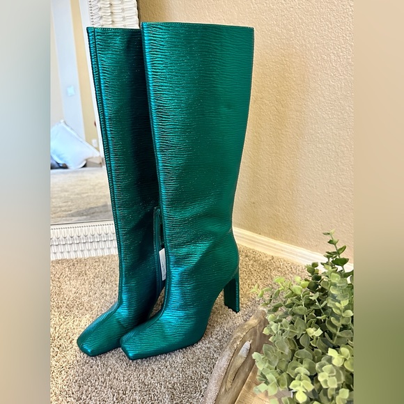 Zara Shoes - Zara Teal Heeled Boots
